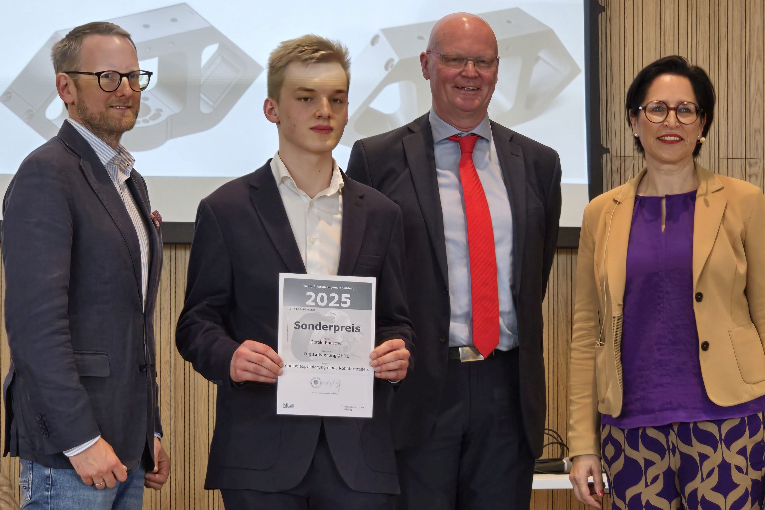 Digitalisierung@HTL – Gerald Rauscher holt Sonderpreis