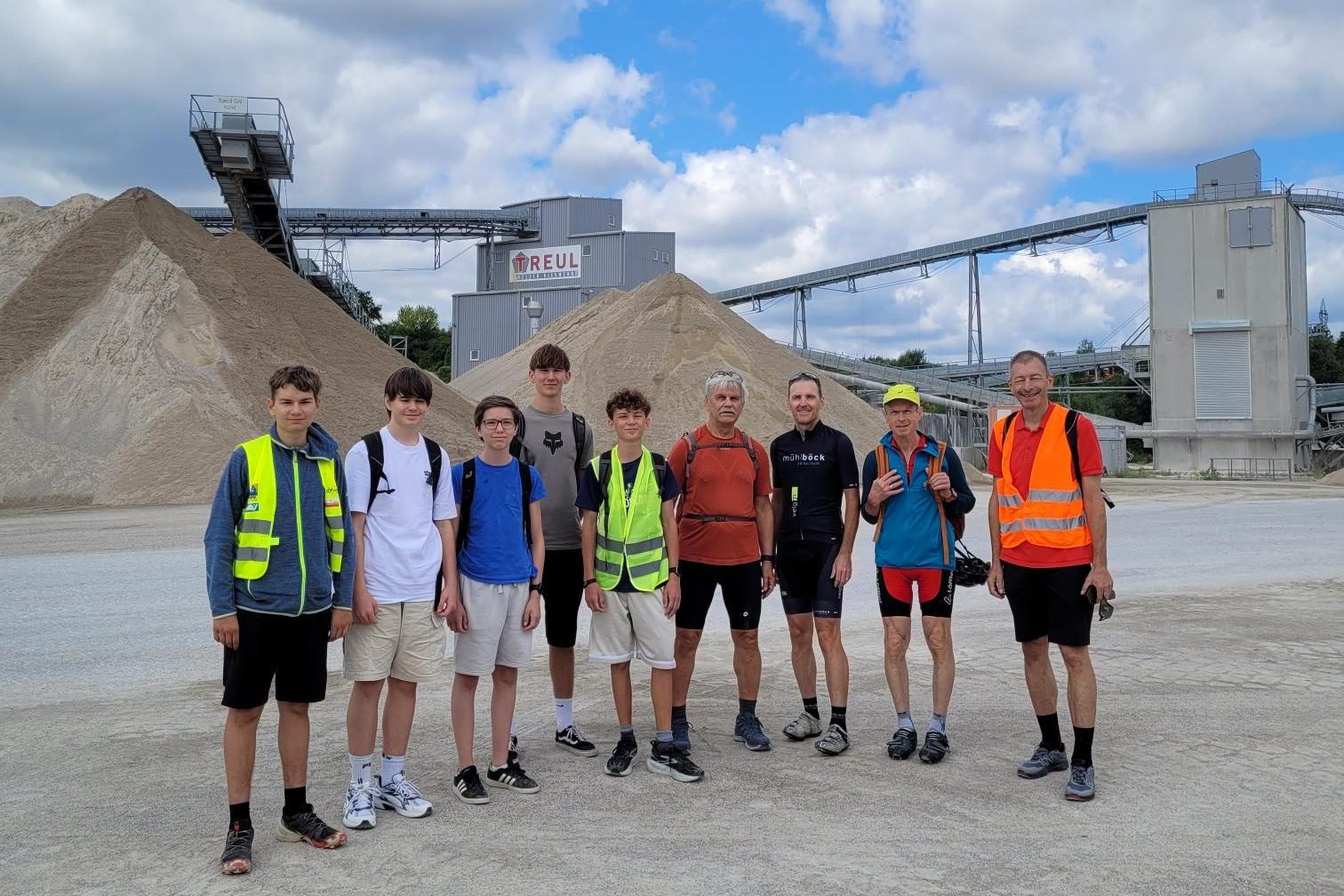Radfahren an der Traun
