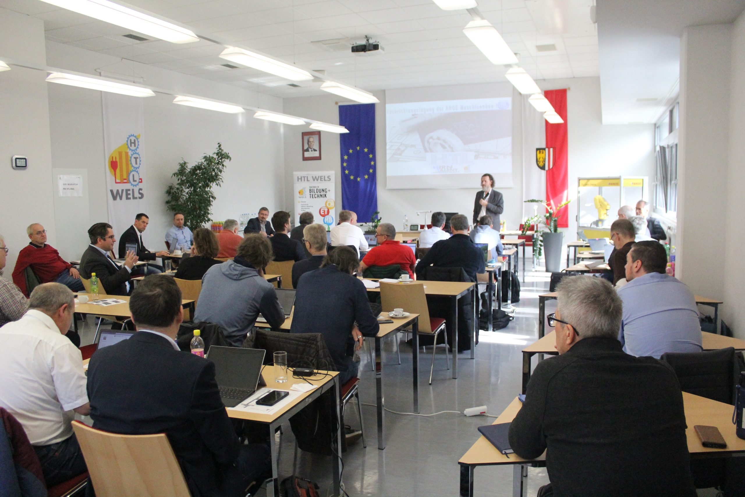 HTL Wels begrüßt Abteilungsvorstände aus ganz Österreich zur Fachbereichstagung Maschinenbau