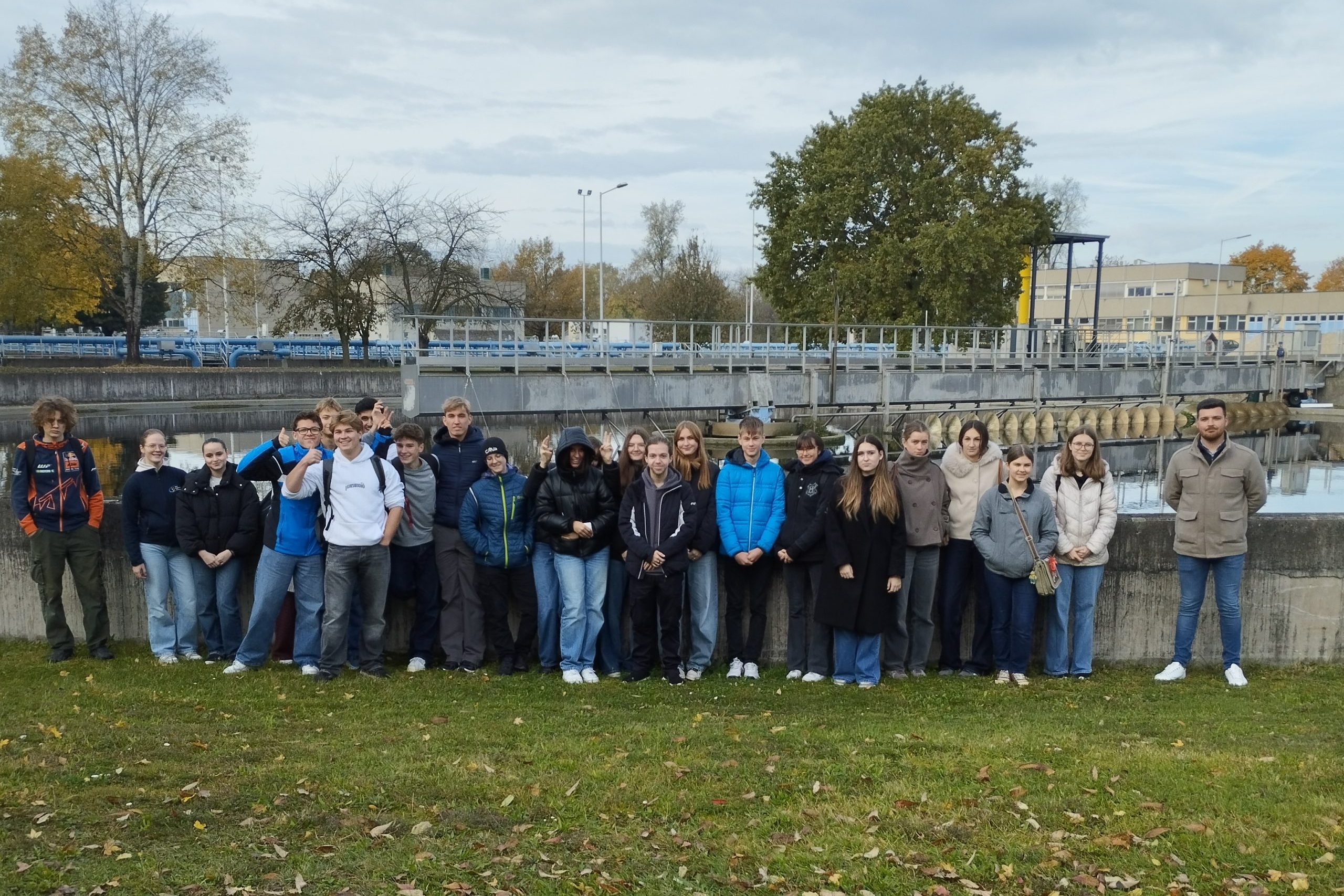 Exkursionsbericht von Schülern der 3CHCIC – Kläranlage Marchtrenk