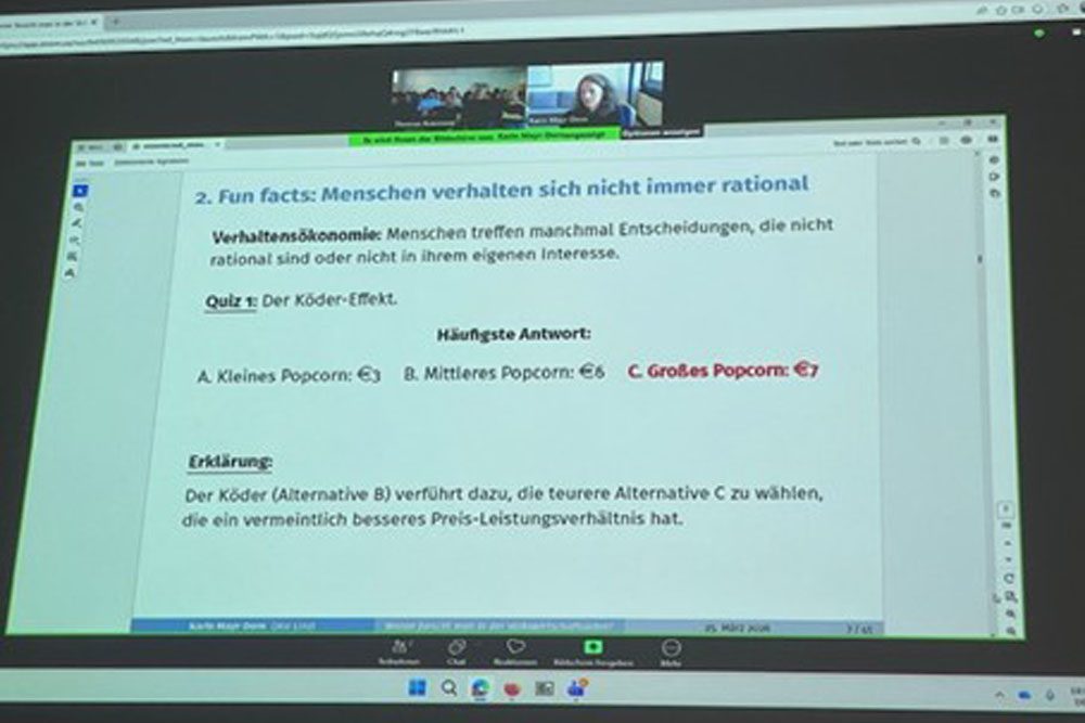 Volkswirtschaftslehre: Was ist das, woran forscht diese Wissenschaft und welchen Praxisbezug können wir herstellen?