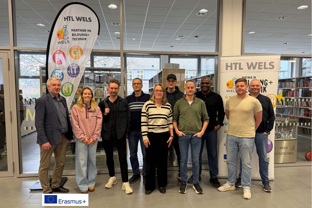 Norwegische Delegationen auf Erasmus-Besuch an der HTL Wels