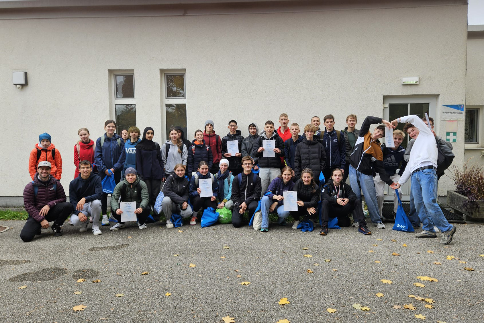 Laufbegeisterung an der HTL Wels