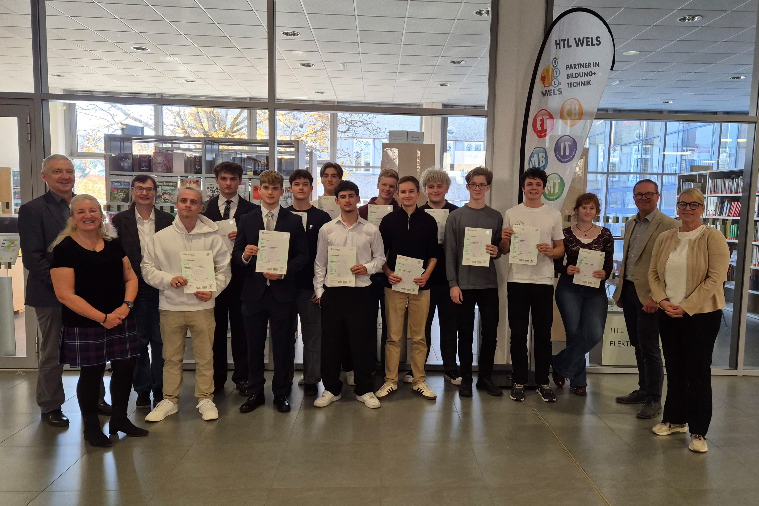 Verleihung der Cambridge Certificates